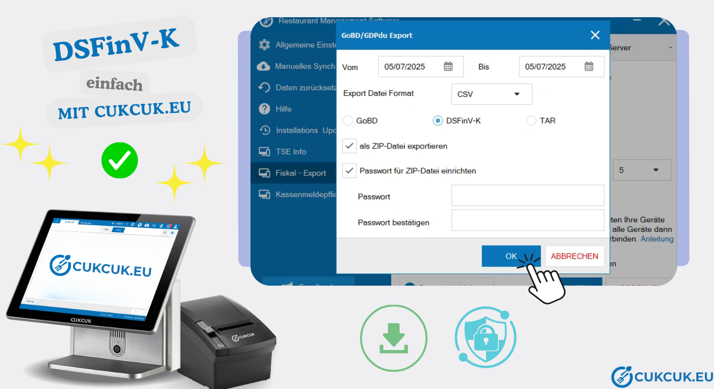 CUKCUK.EU: Immer auf dem neuesten Stand der Vorschriften