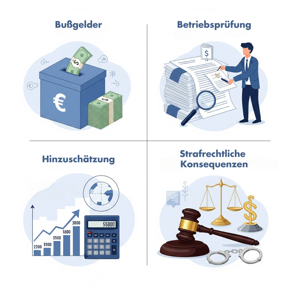 Konsequenzen, Bußgeld