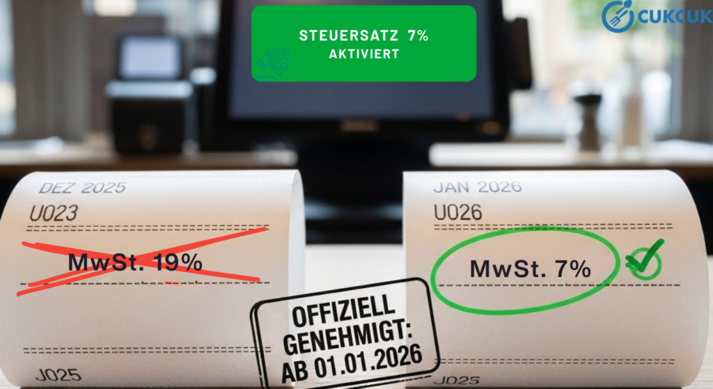 Steuersatz 7%