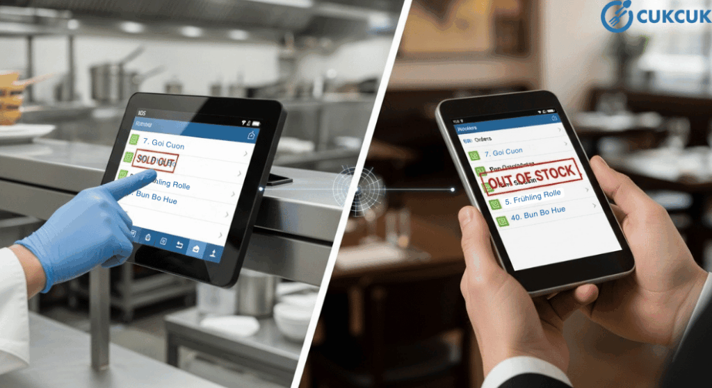 Echtzeit-Status “Sold-Out”